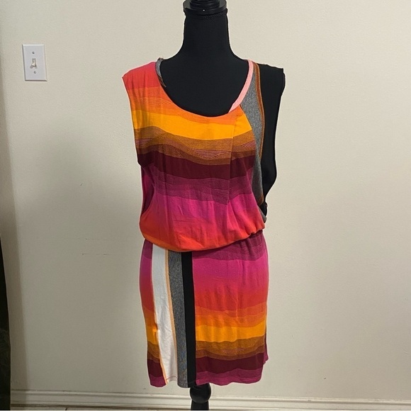 Desigual Mini dress Golden Poppy Size Small - Picture 6 of 11